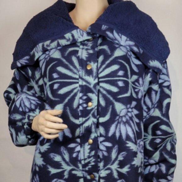 Free People This Love Cardi in Navy Night Sky Combo Size L NWT - Picture 3 of 3